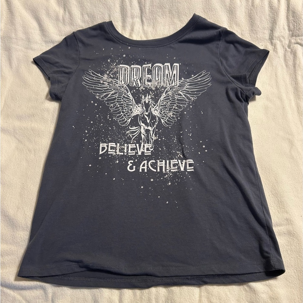 Kids Graphic Tee -‎ Dream Believe Achieve